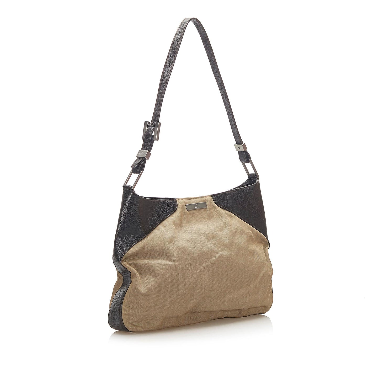 Gucci SHG Nylon Calf Black Brown Shoulder Bag