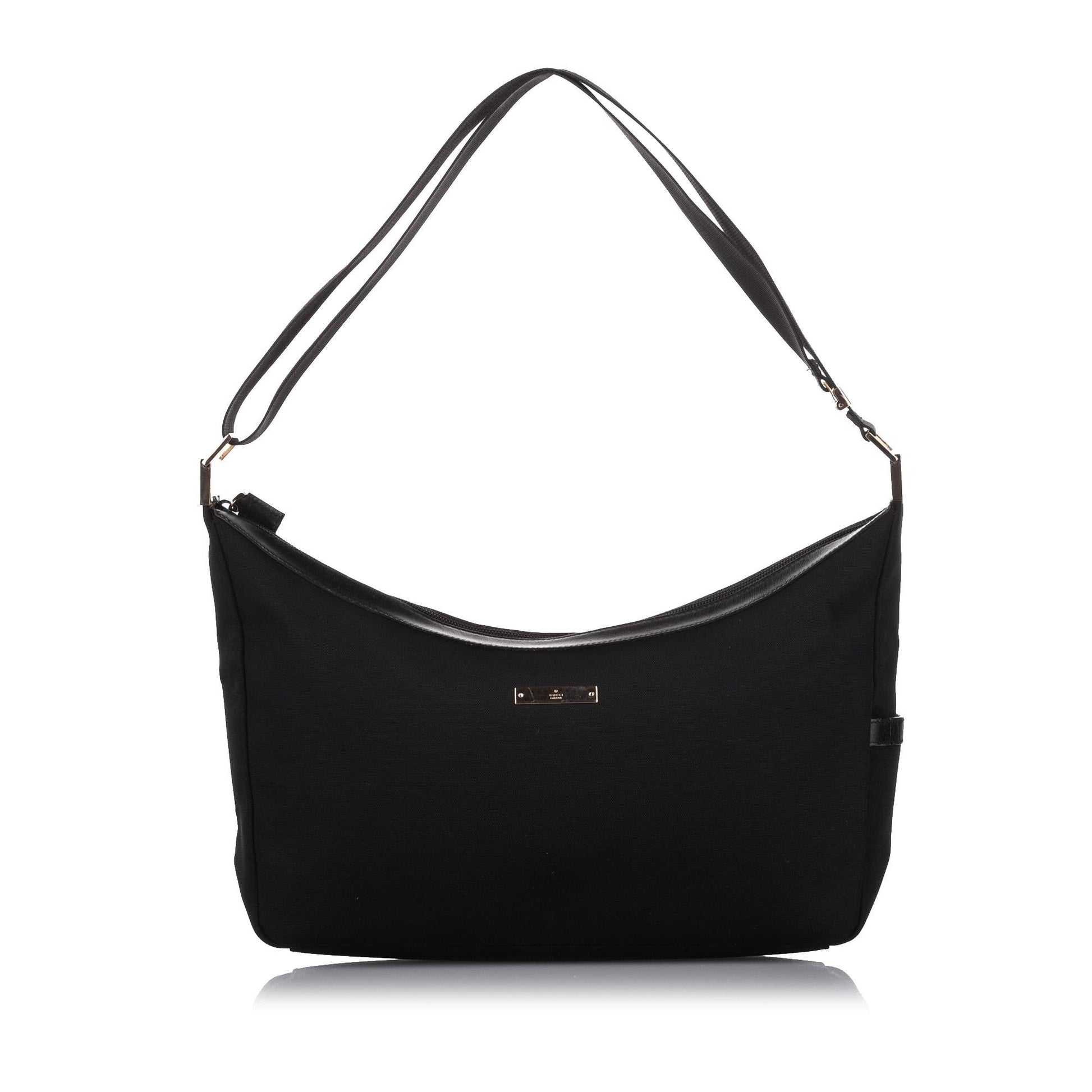 Gucci SHG Nylon Calf Black Shoulder Bag Bag Shg