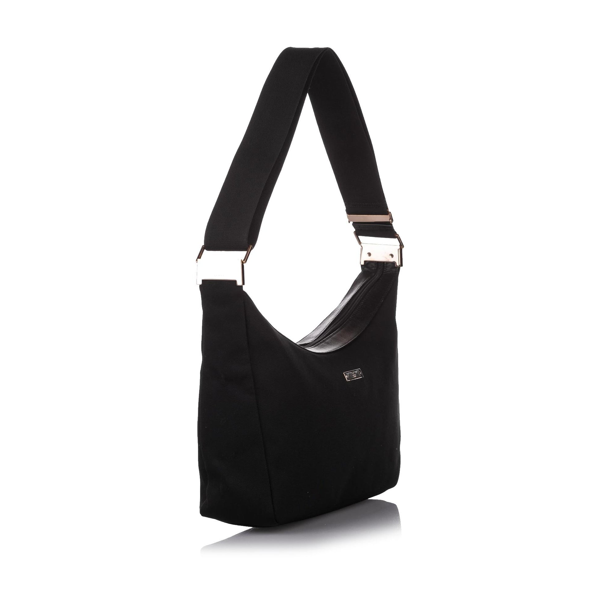 Gucci SHG Nylon Calf Black Shoulder Bag Bag Shg