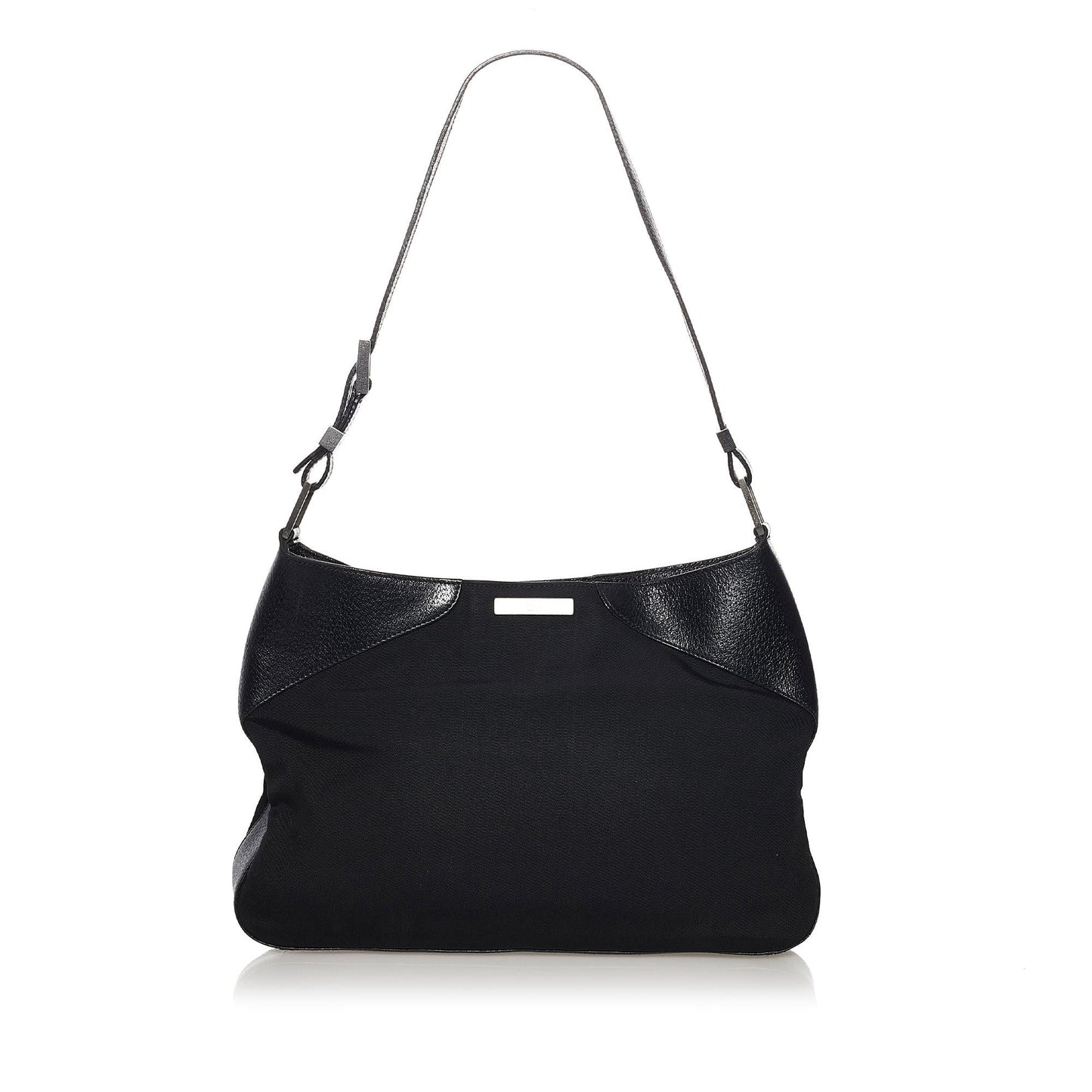 Gucci SHG Nylon Calf Black Shoulder Bag 3