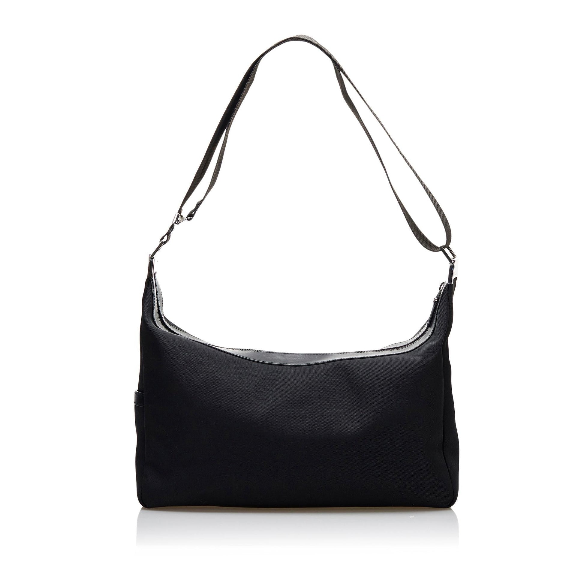 Gucci SHG Nylon Black Shoulder Bag Bag Shg