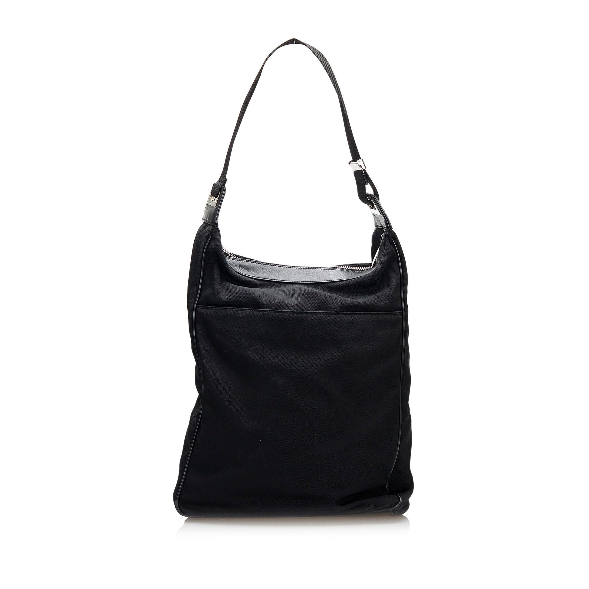 Gucci SHG-MIDW4x Nylon Calf Black Shoulder Bag
