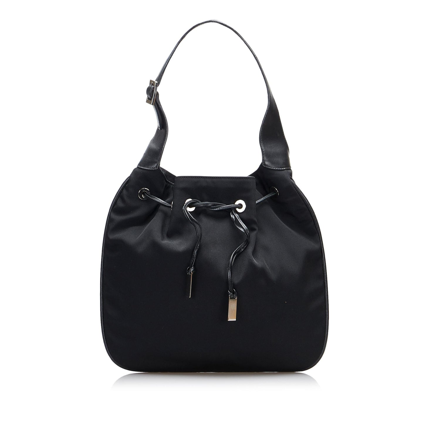 Gucci SHG-7s9sJB Nylon Black Shoulder Bag