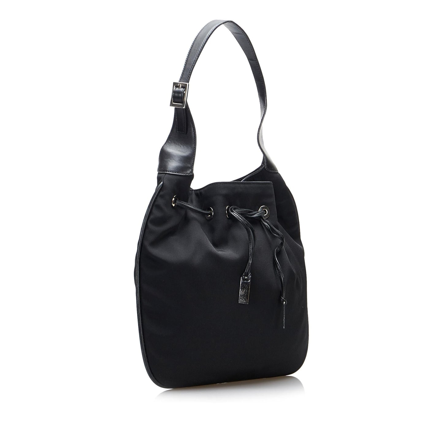 Gucci SHG-7s9sJB Nylon Black Shoulder Bag