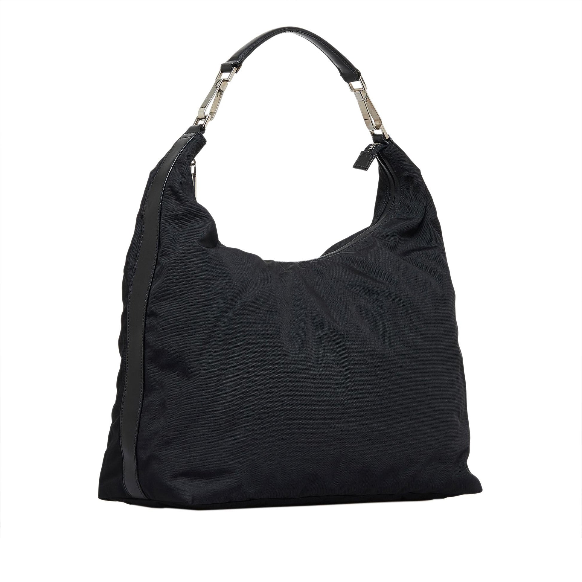 Gucci SHG-yZTMlV Nylon Black Shoulder Bag