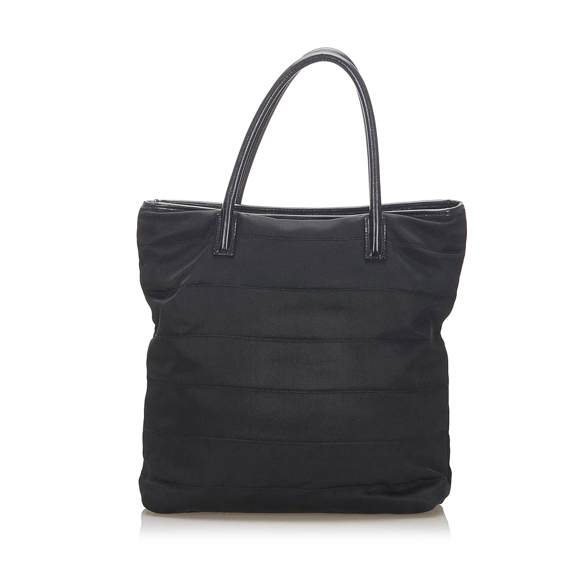 Gucci SHG Nylon Black Tote Bag 3