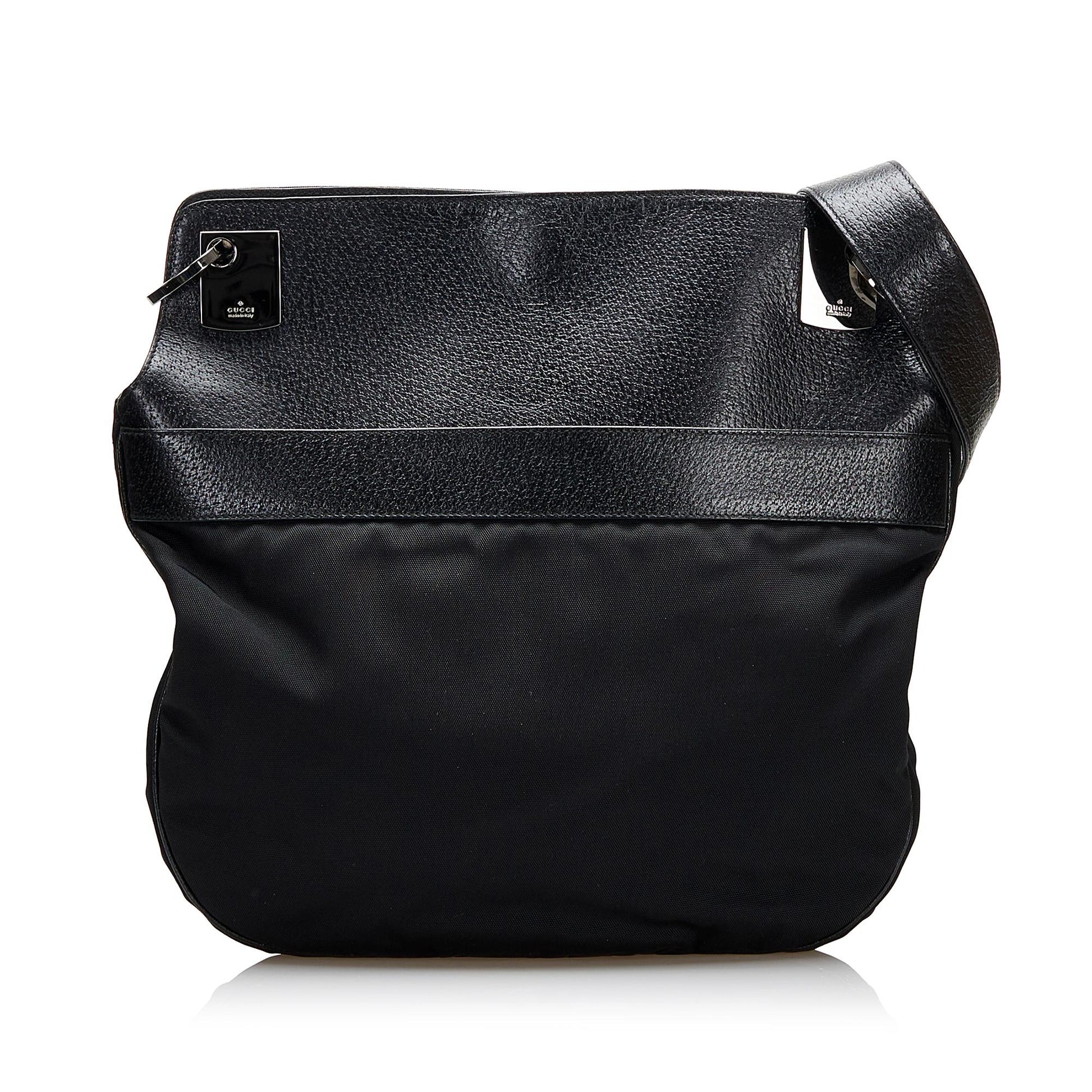 Gucci SHG Nylon Black Tote Bag