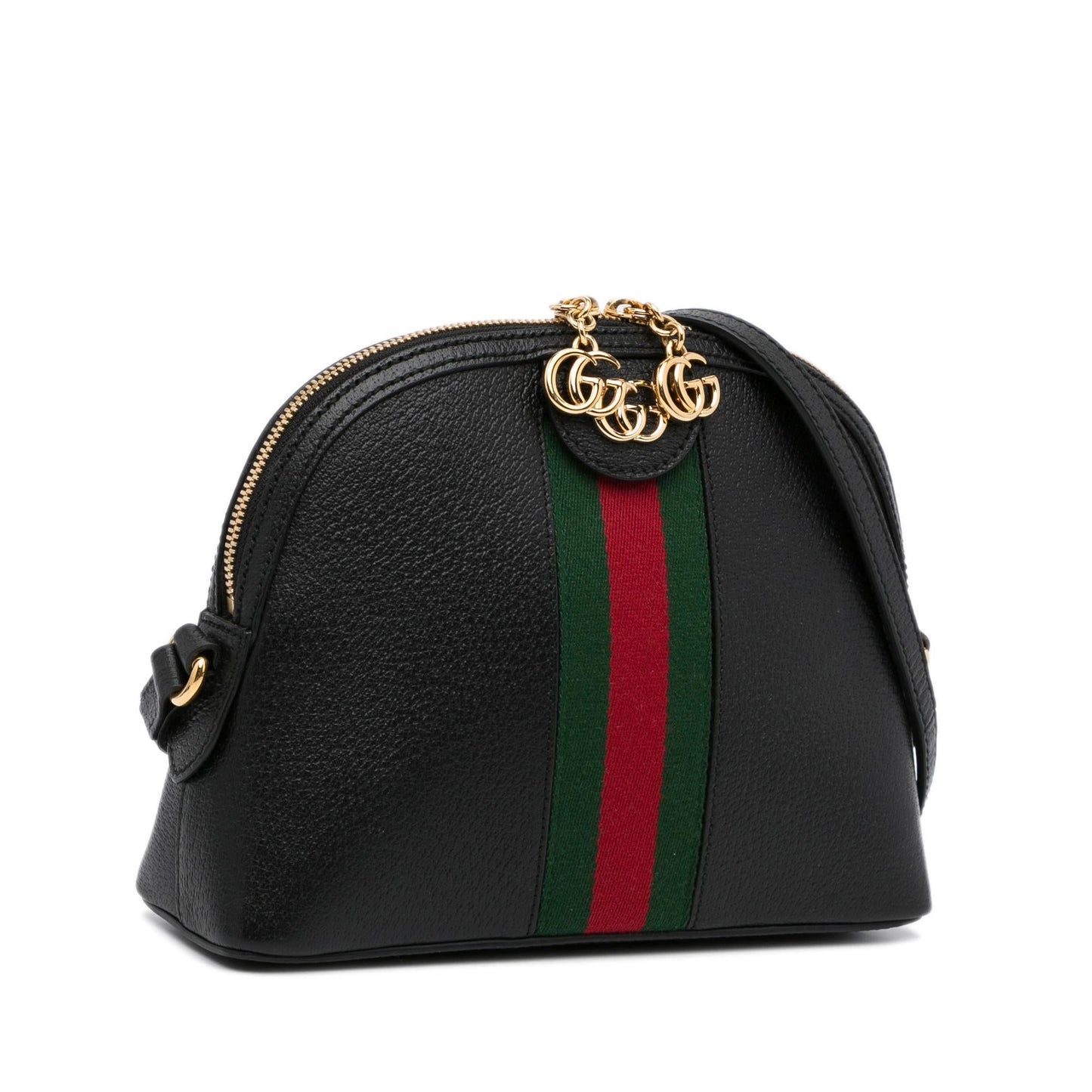 Gucci Ophidia Dome SHG-7emswR Calf Black Crossbody Bag
