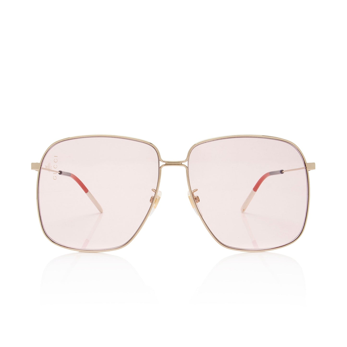 Gucci Oversize Square Sunglasses SHF-xZzZPF Gold Accessory