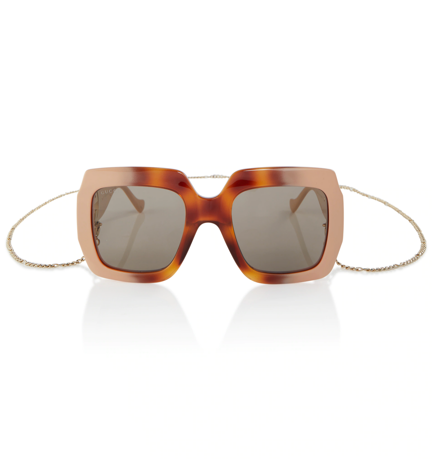 Gucci trimmed Square Oversized Sunglasses Chain