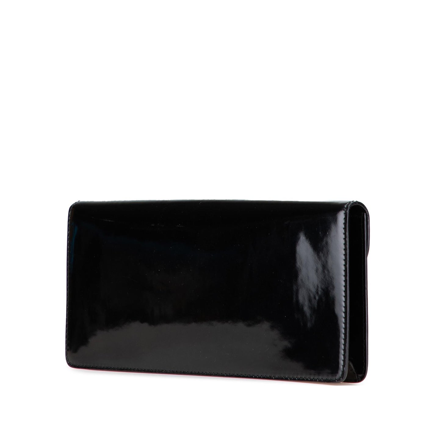 Gucci Patent Leather Black Clutch Bag
