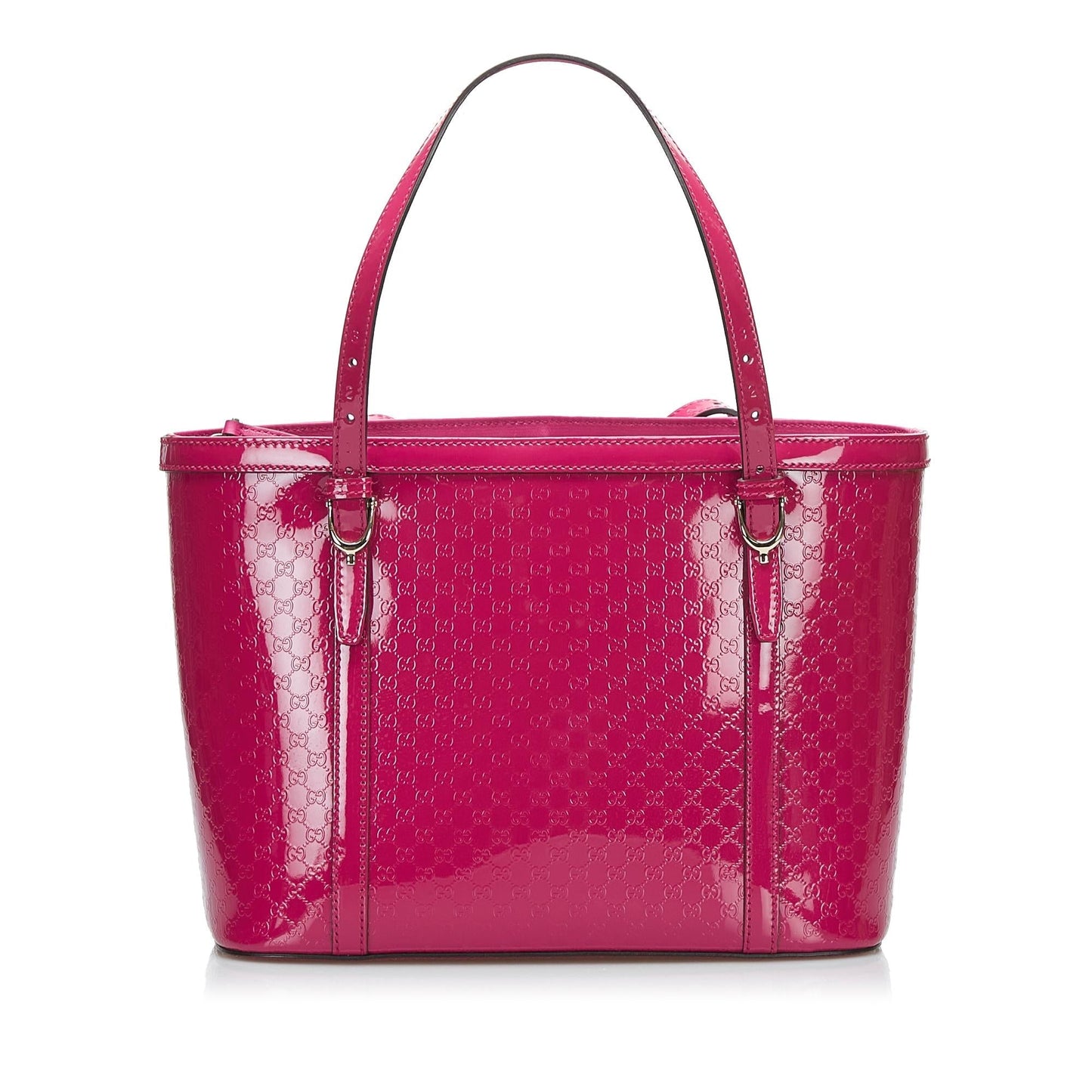 Gucci Microguccissima Nice SHG-ajN6h1 Leather Patent Pink Tote Bag