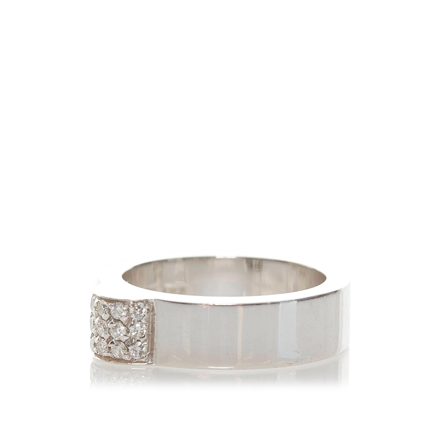 Gucci Pave Diamond Ring - 8 1/4 (SHG-30634)