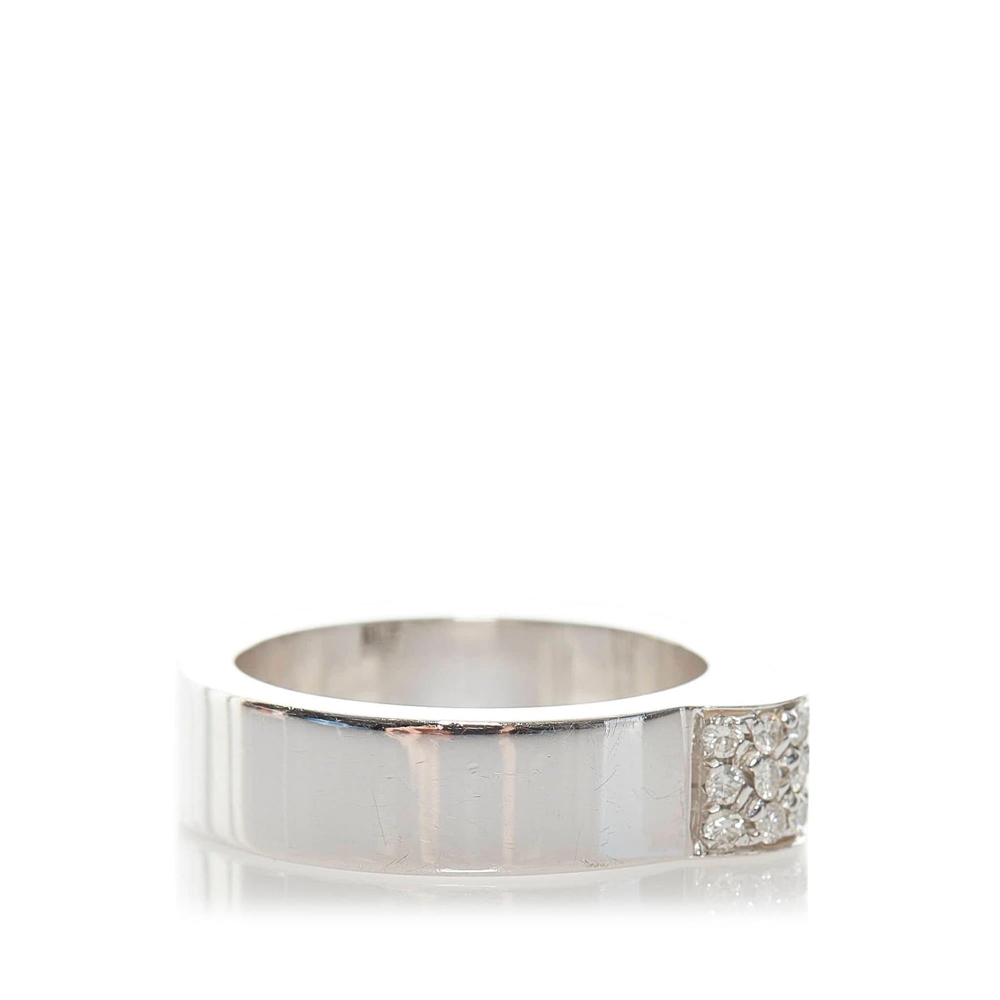 Gucci Pave Diamond Ring - 8 1/4 (SHG-30634)