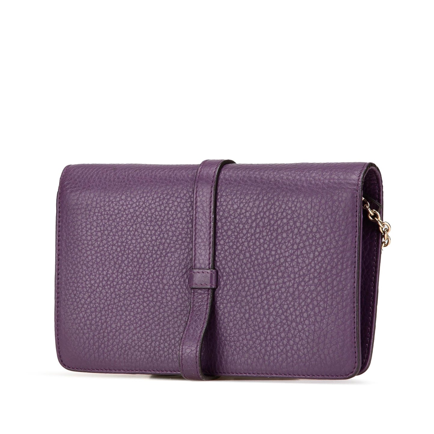 Gucci Pebbled Piston Broadway Evening Calf Calfskin Shoulder Bag