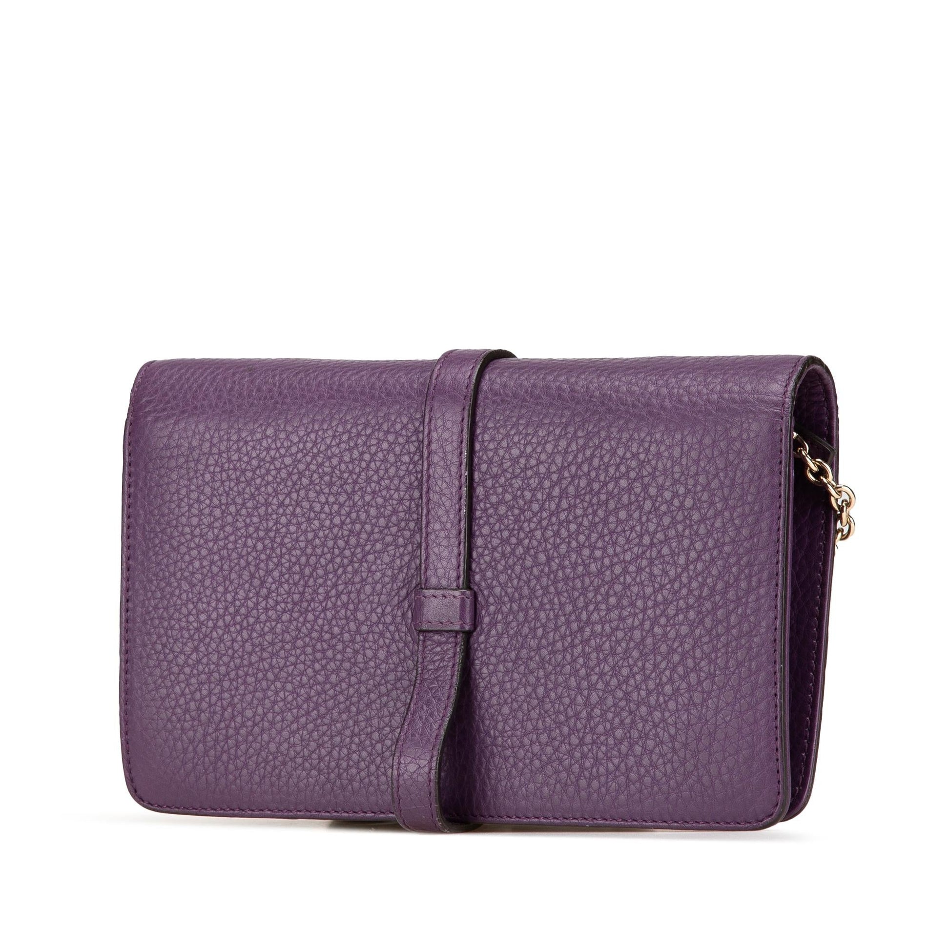Gucci Pebbled Piston Broadway Evening Calf Calfskin Shoulder Bag