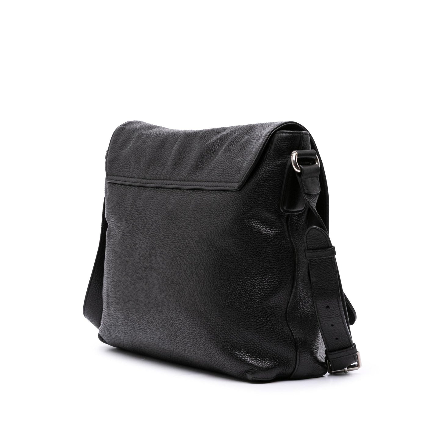 Gucci Pebbled Soho Messenger Calfskin Crossbody Bag