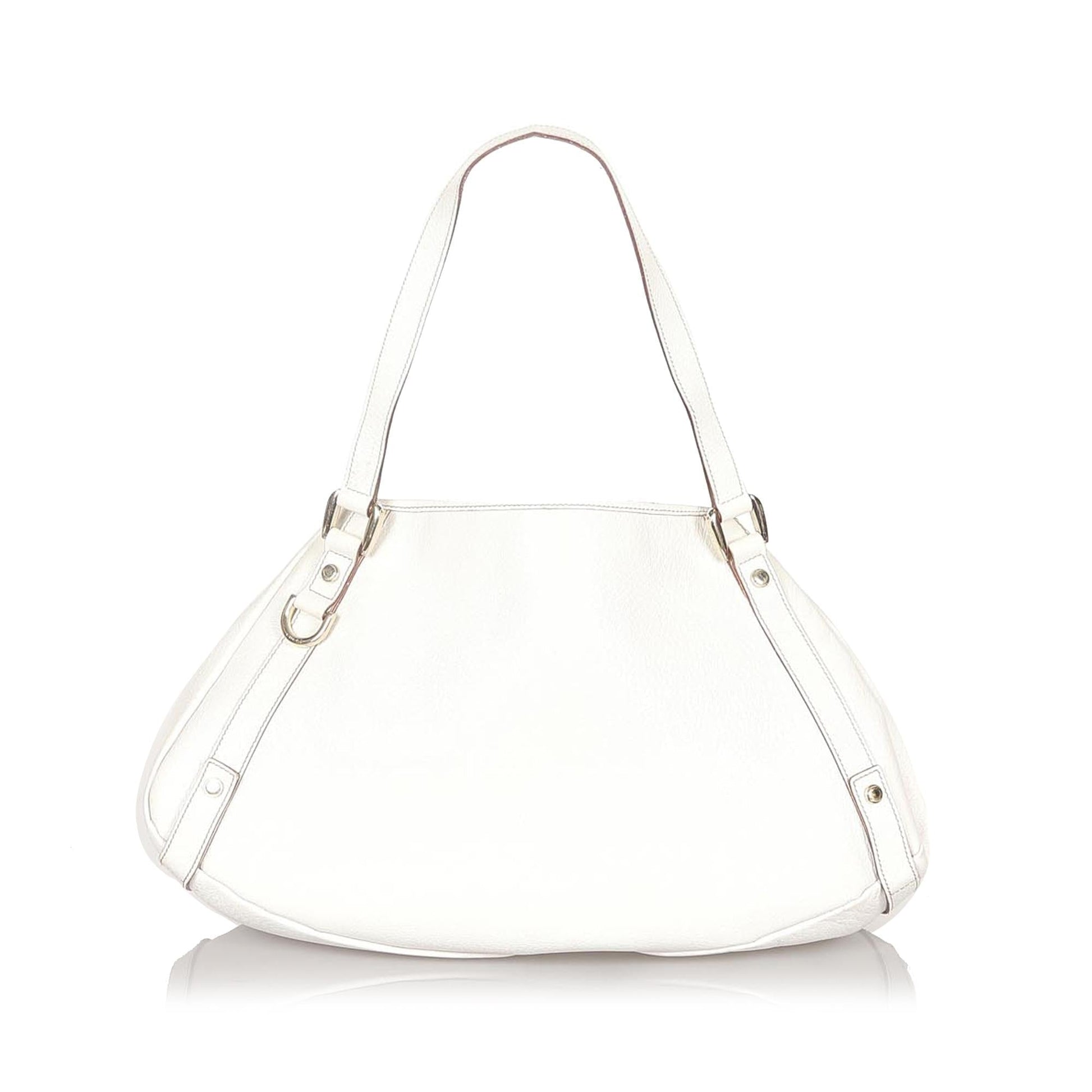 Gucci Pelham SHG Leather Calf White Shoulder Bag 5
