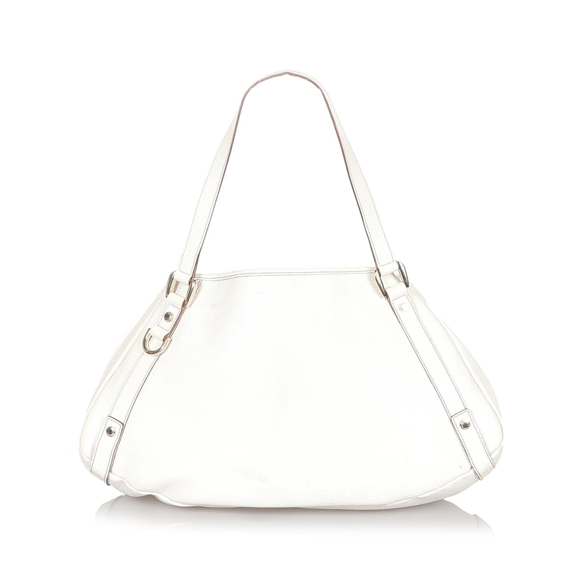 Gucci Pelham SHG Leather Calf White Shoulder Bag 9