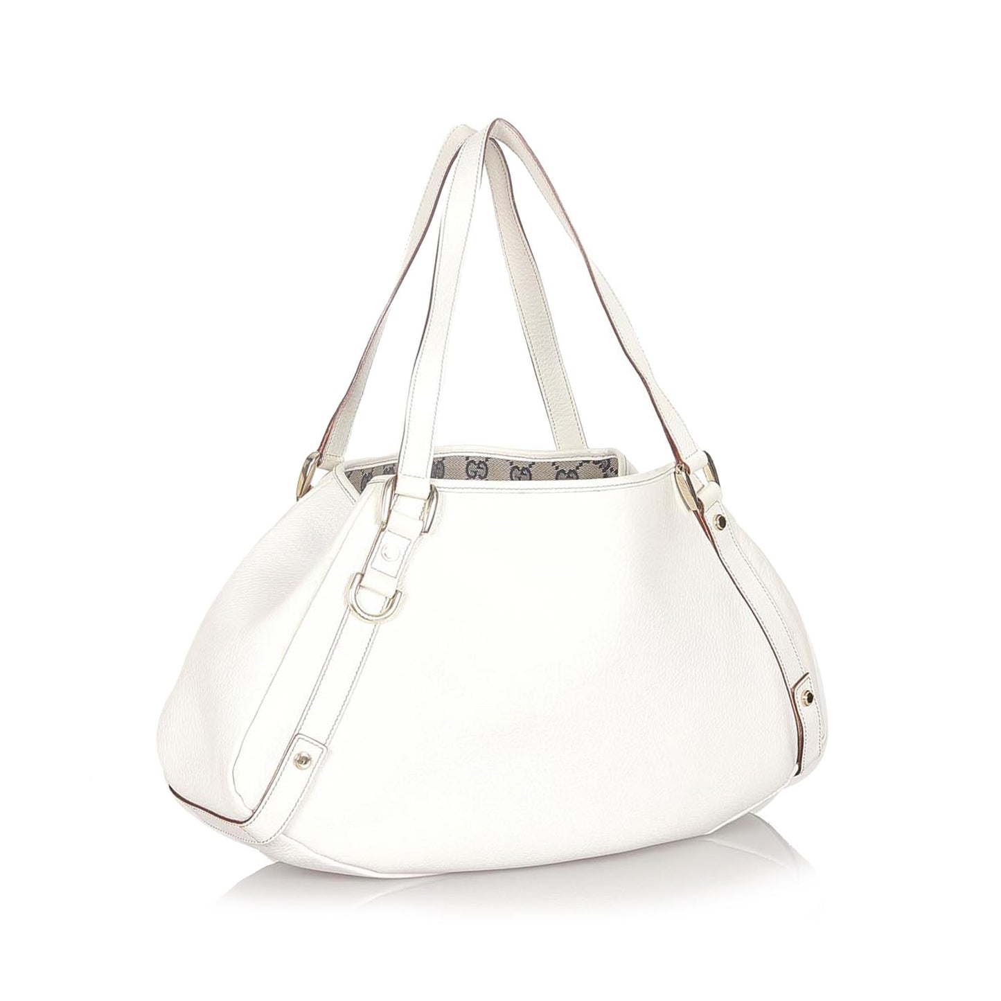 Gucci Pelham SHG Leather Calf White Shoulder Bag 9