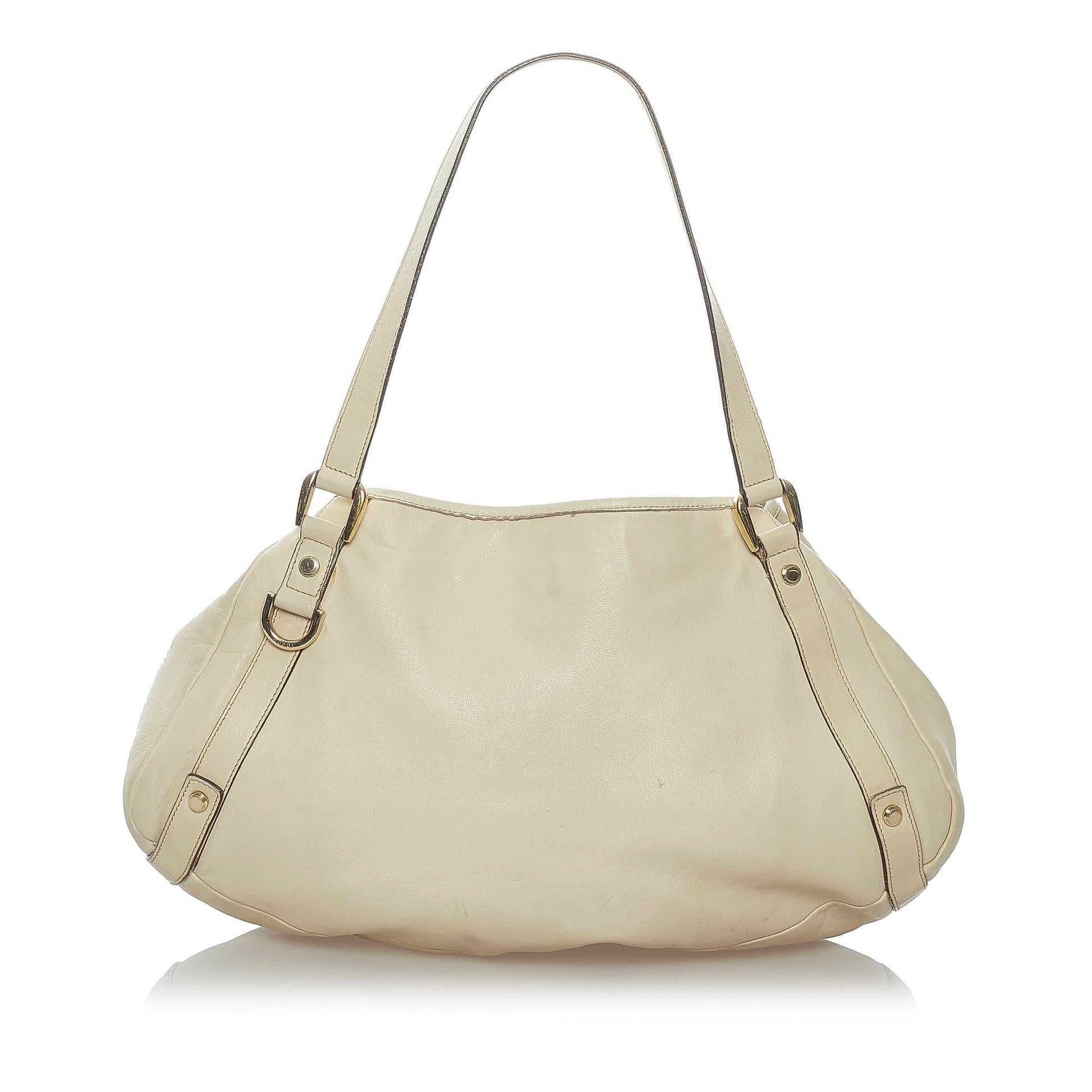 Gucci Pelham SHG Leather Calf White Shoulder Bag