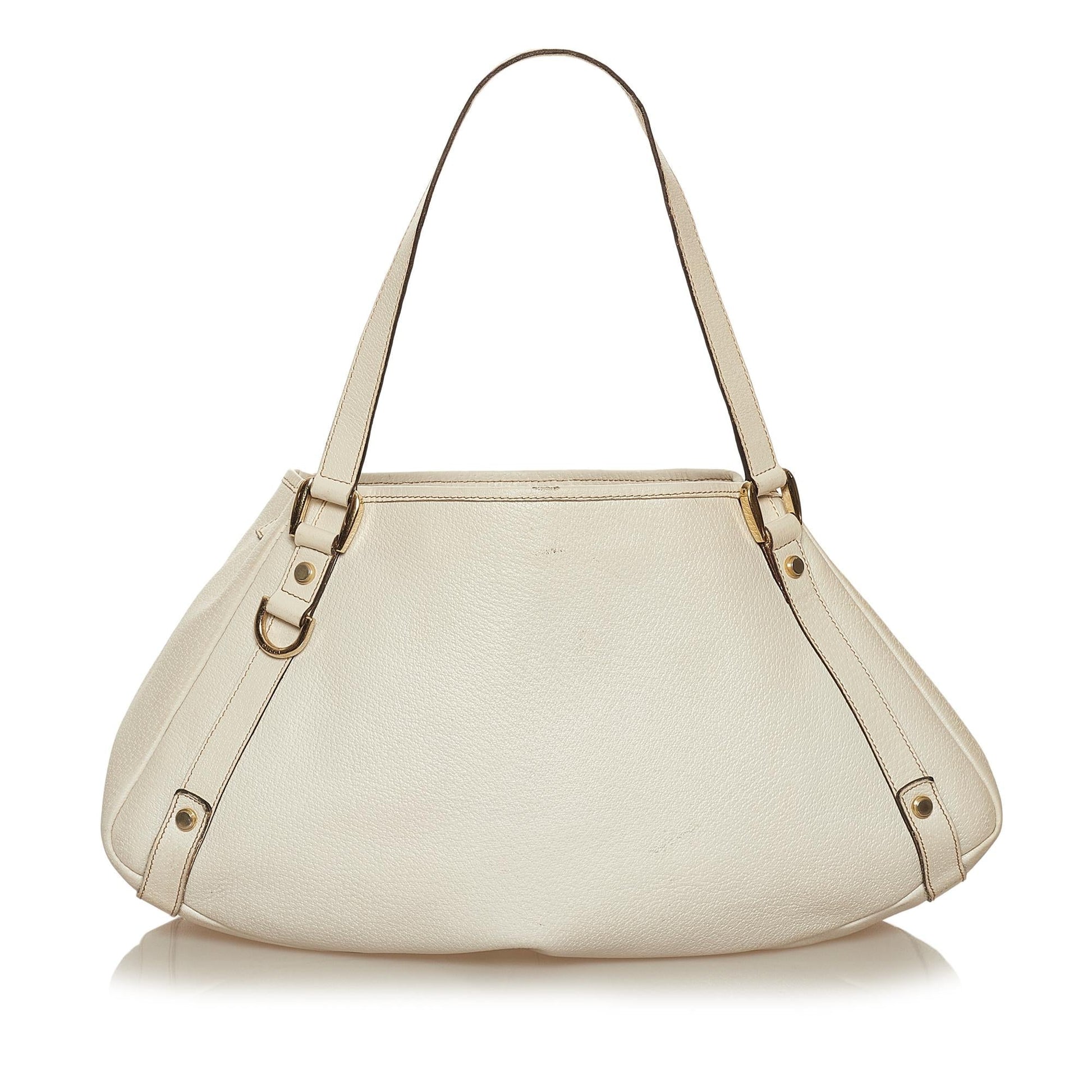 Gucci Pelham SHG Leather Calf White Shoulder Bag 3