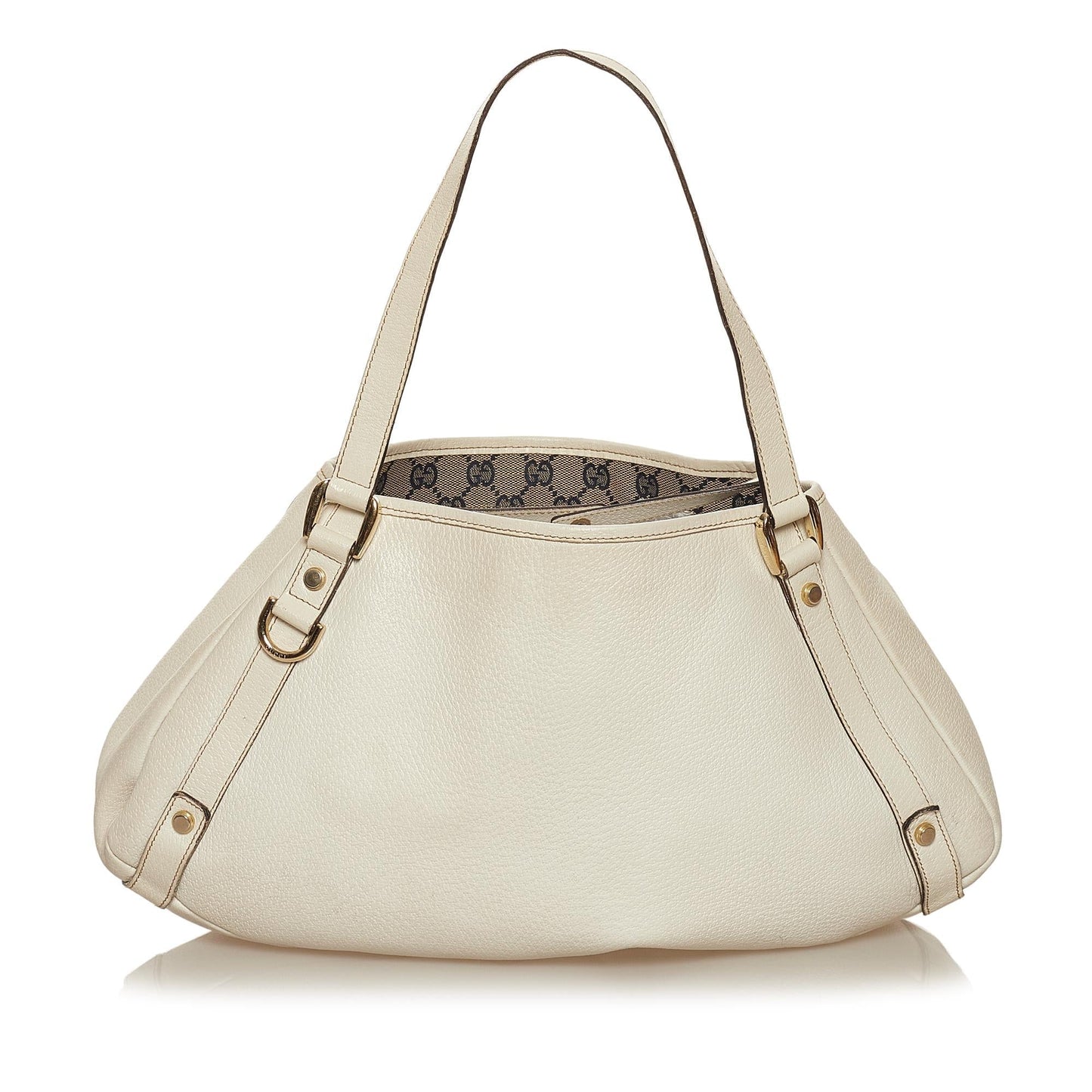 Gucci Pelham SHG Leather Calf White Shoulder Bag 3