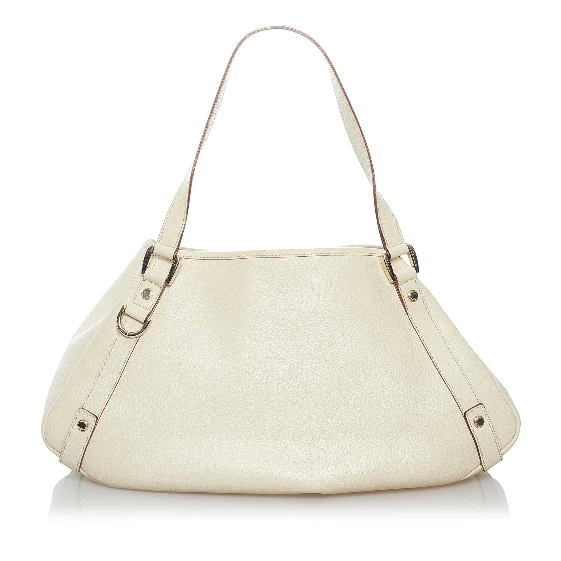 Gucci Pelham SHG Leather Calf White Shoulder Bag 4