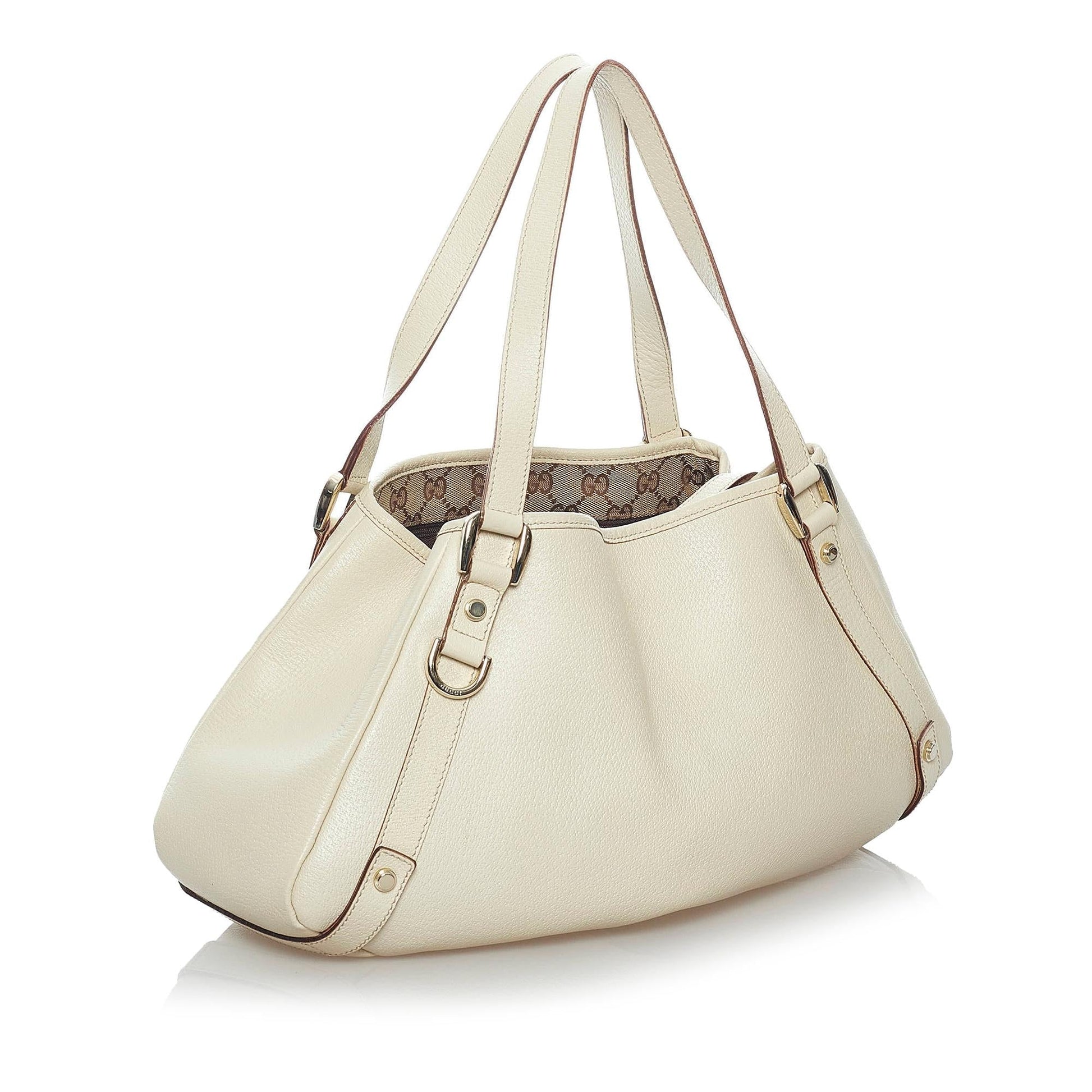 Gucci Pelham SHG Leather Calf White Shoulder Bag 4