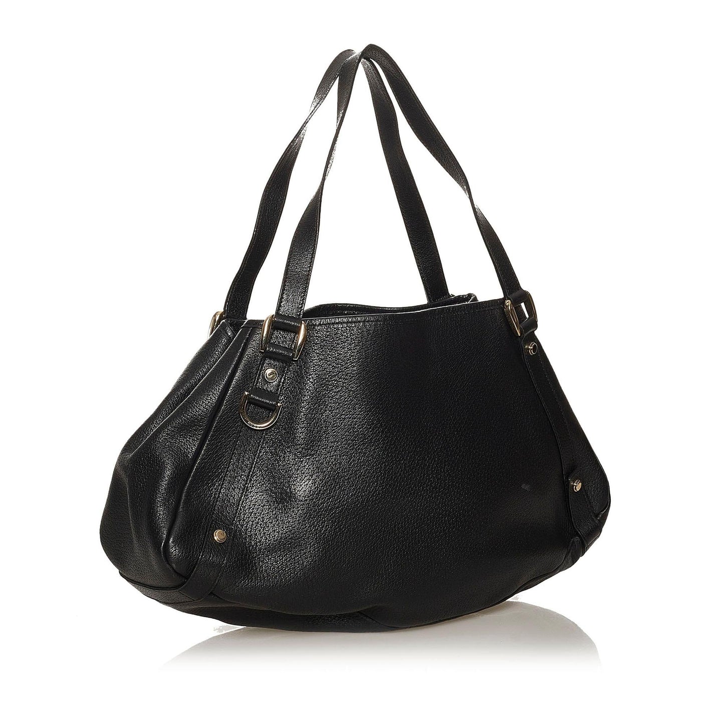 Gucci Pelham SHG Leather Calf Black Tote Bag