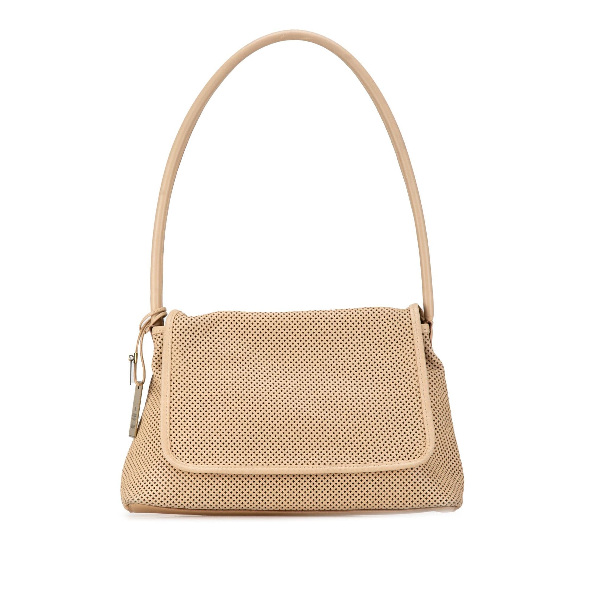Gucci Perforated Shoulder Bag Shg Lpr0 Leather