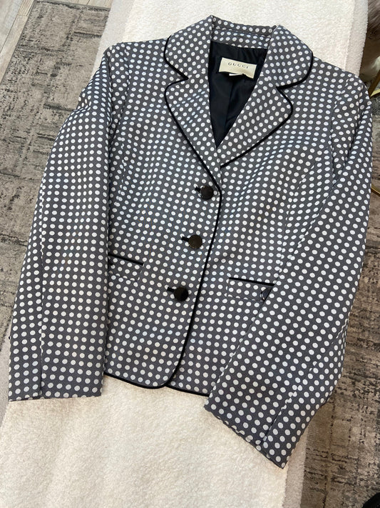 Gucci POLKA DOT FITTED BLAZER Travel Bag