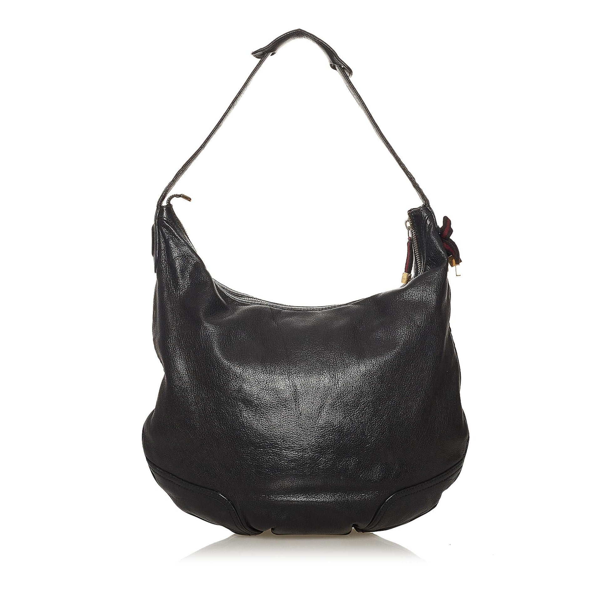 Gucci Princy SHG Leather Calf Black Shoulder Bag Bag Shg