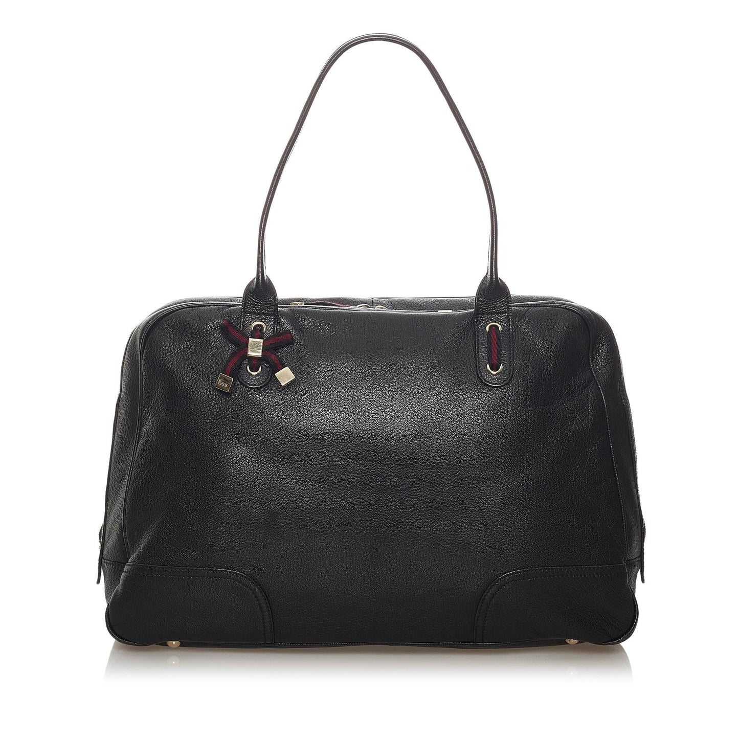 Gucci Princy SHG Leather Calf Black Tote Bag