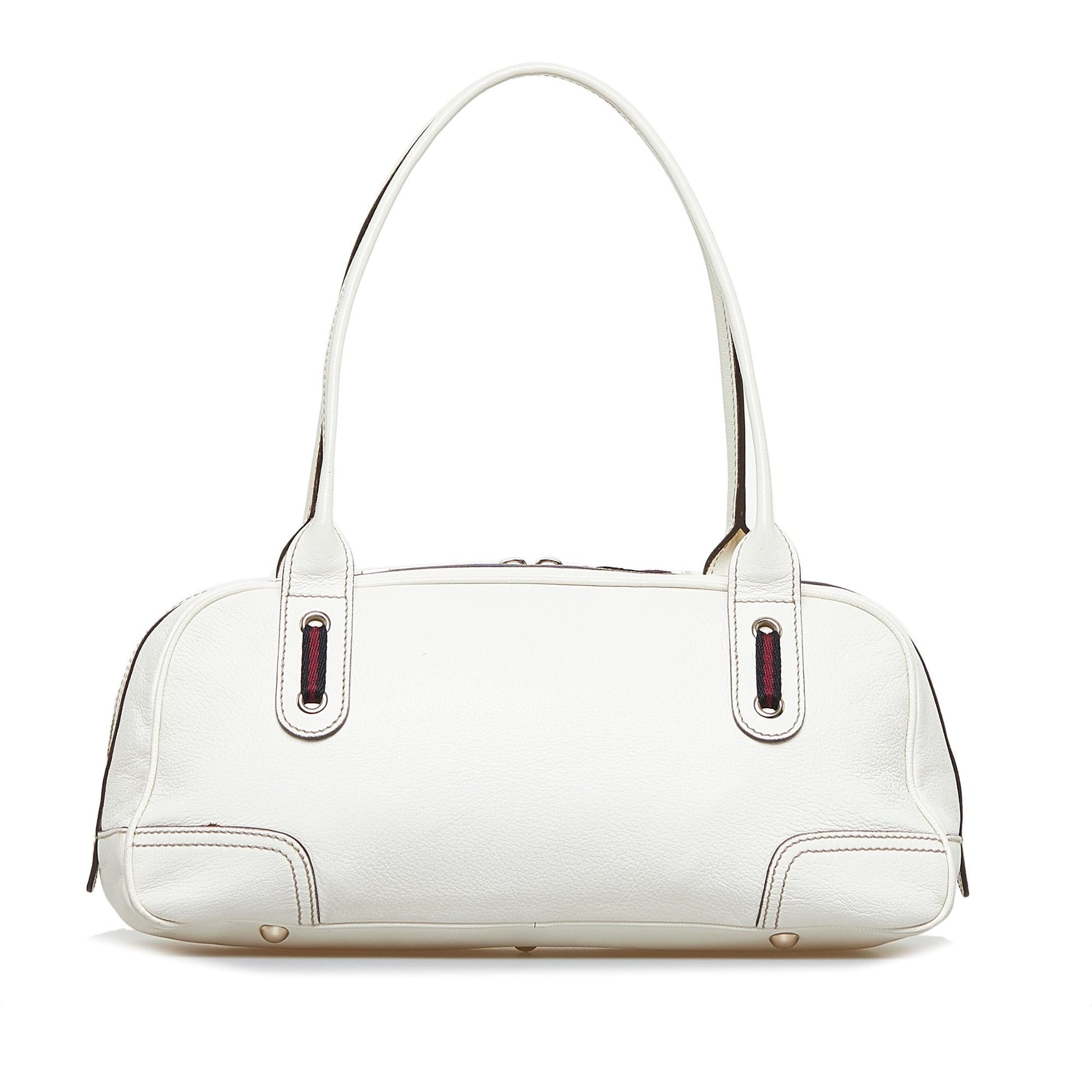 Gucci Princy SHG-4XREdj Calf White Shoulder Bag