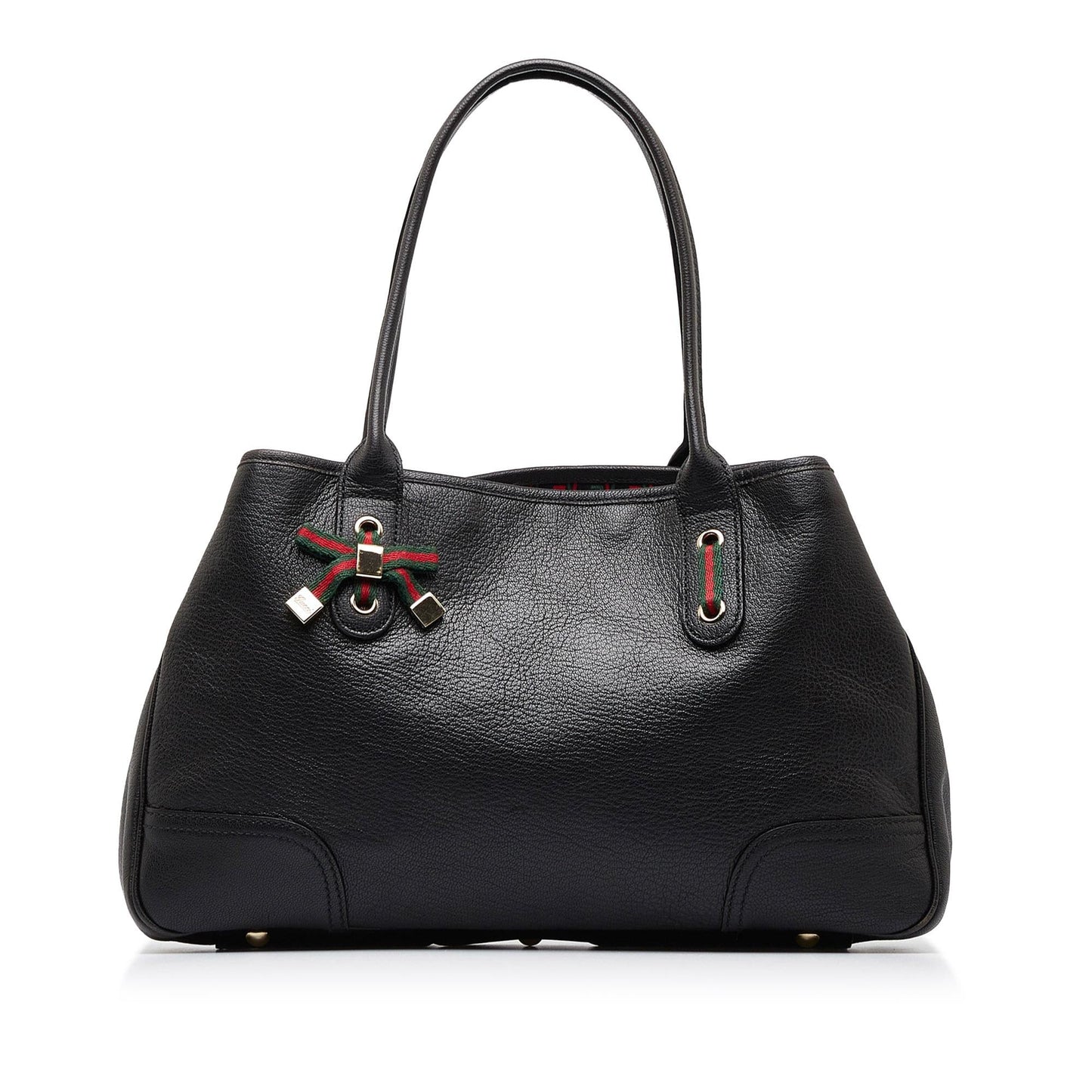 Gucci Princy SHG-exEFqO Calf Black Tote Bag