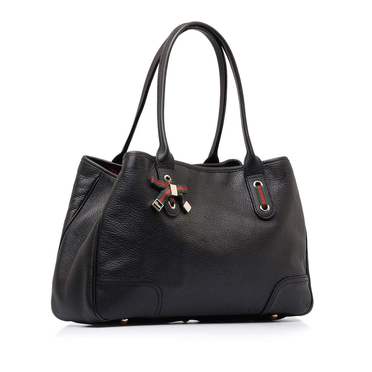Gucci Princy SHG-exEFqO Calf Black Tote Bag