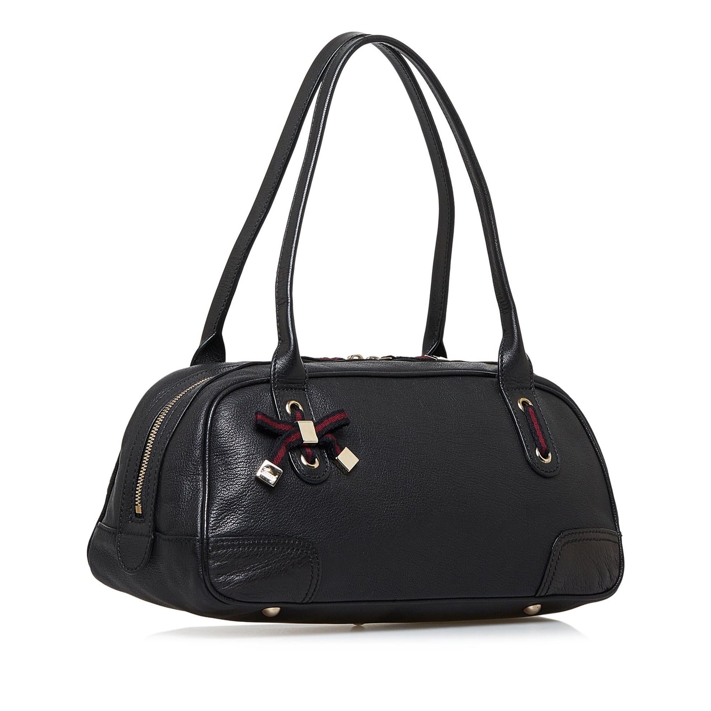 Gucci Princy SHG-4DEecX Calf Black Shoulder Bag