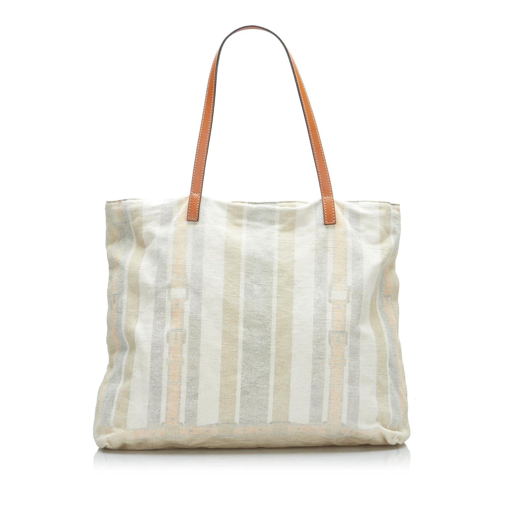 Gucci Printed SHG-YkeO0d Canvas Calf Tote Bag