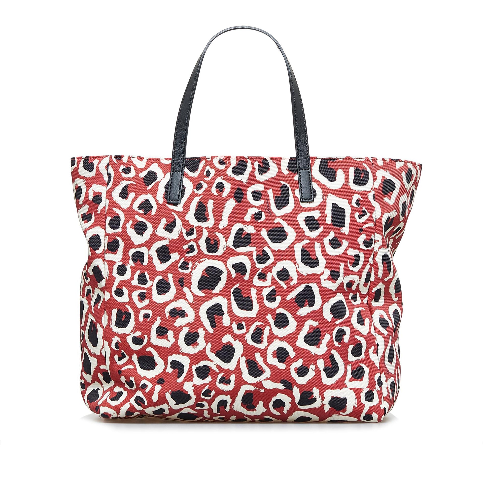 Gucci Printed SHG-MEBSMH Canvas Red Tote Bag