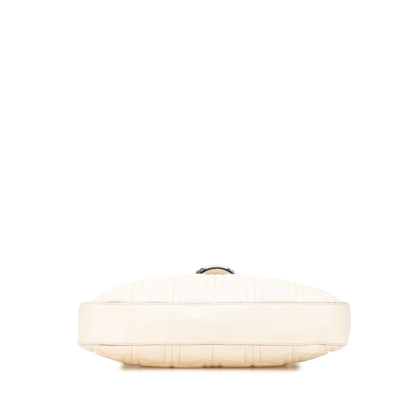 Gucci Dionysus Web Quilted Leather Calf White Satchel Bag