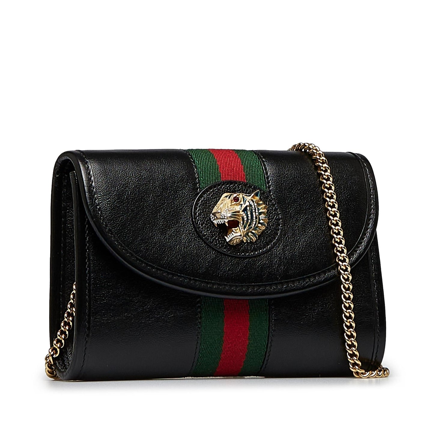 Gucci Rajah SHG-VqaX Calf Black Crossbody Bag