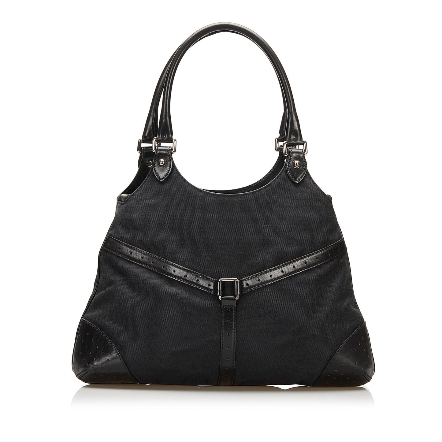 Gucci Reins SHG Canvas Black Shoulder Bag Bag Shg