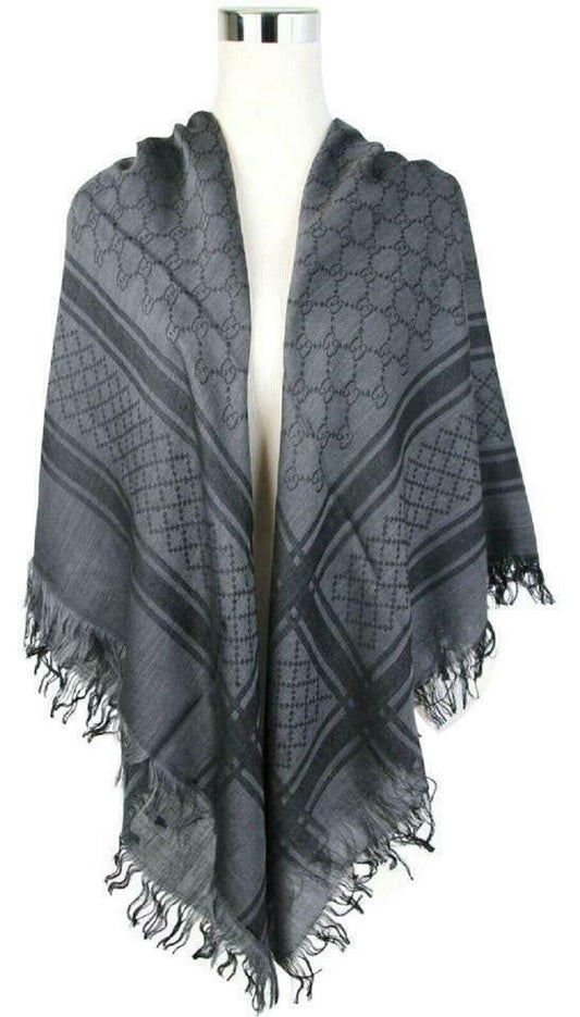 Gucci Shawl Scarf Diamante & GG