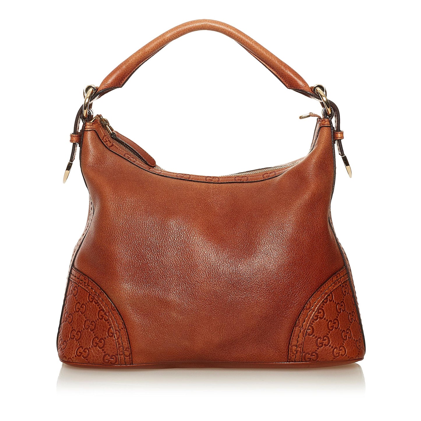 Gucci Signoria SHG Leather Calf Brown Shoulder Bag