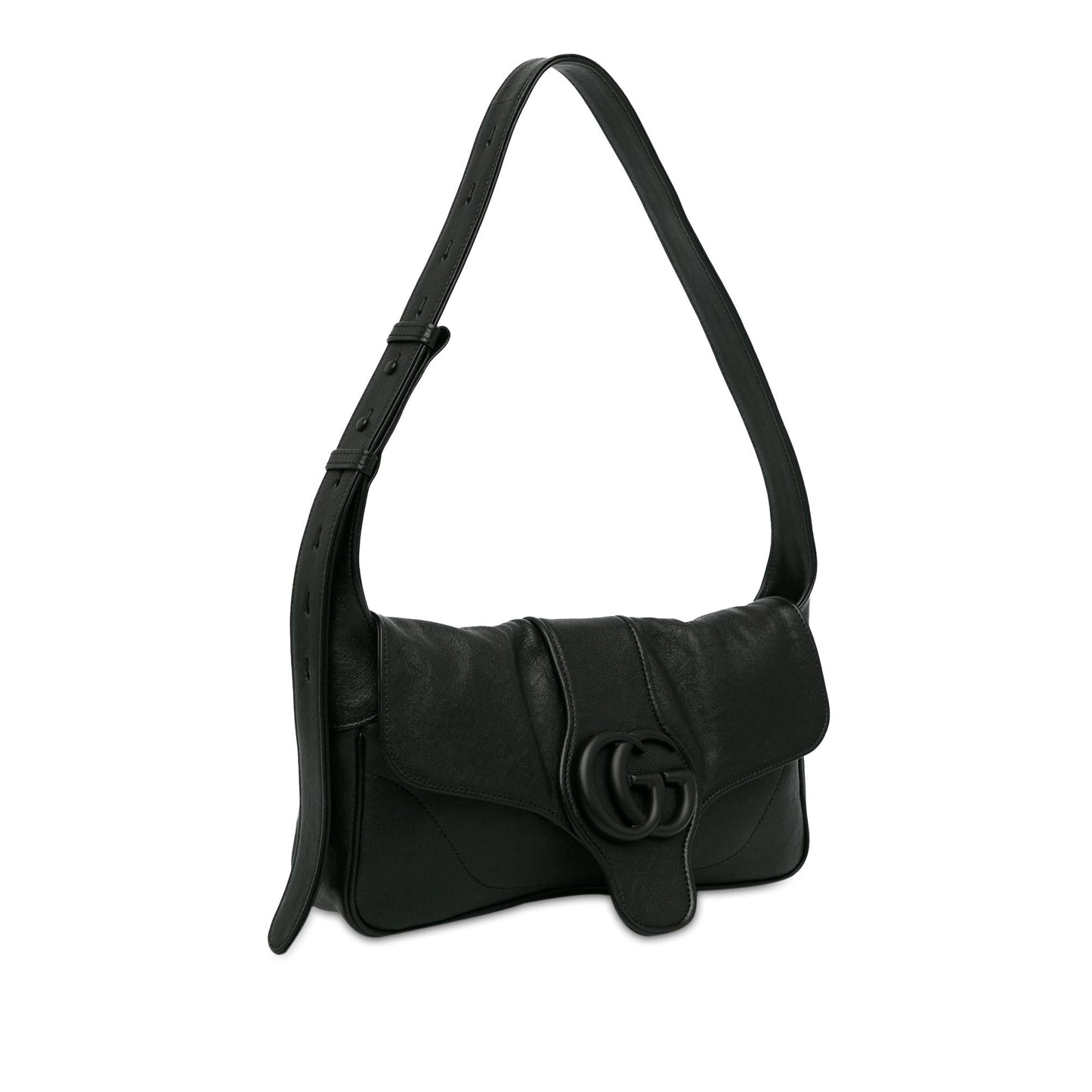 Gucci Aphrodite SHG-pn6k6i Calf Black Small Shoulder Bag