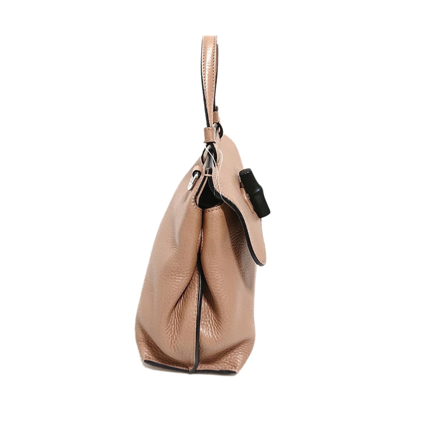 Gucci Bamboo Daily SHG-Io8gU2 Calf Pink Small Satchel Bag