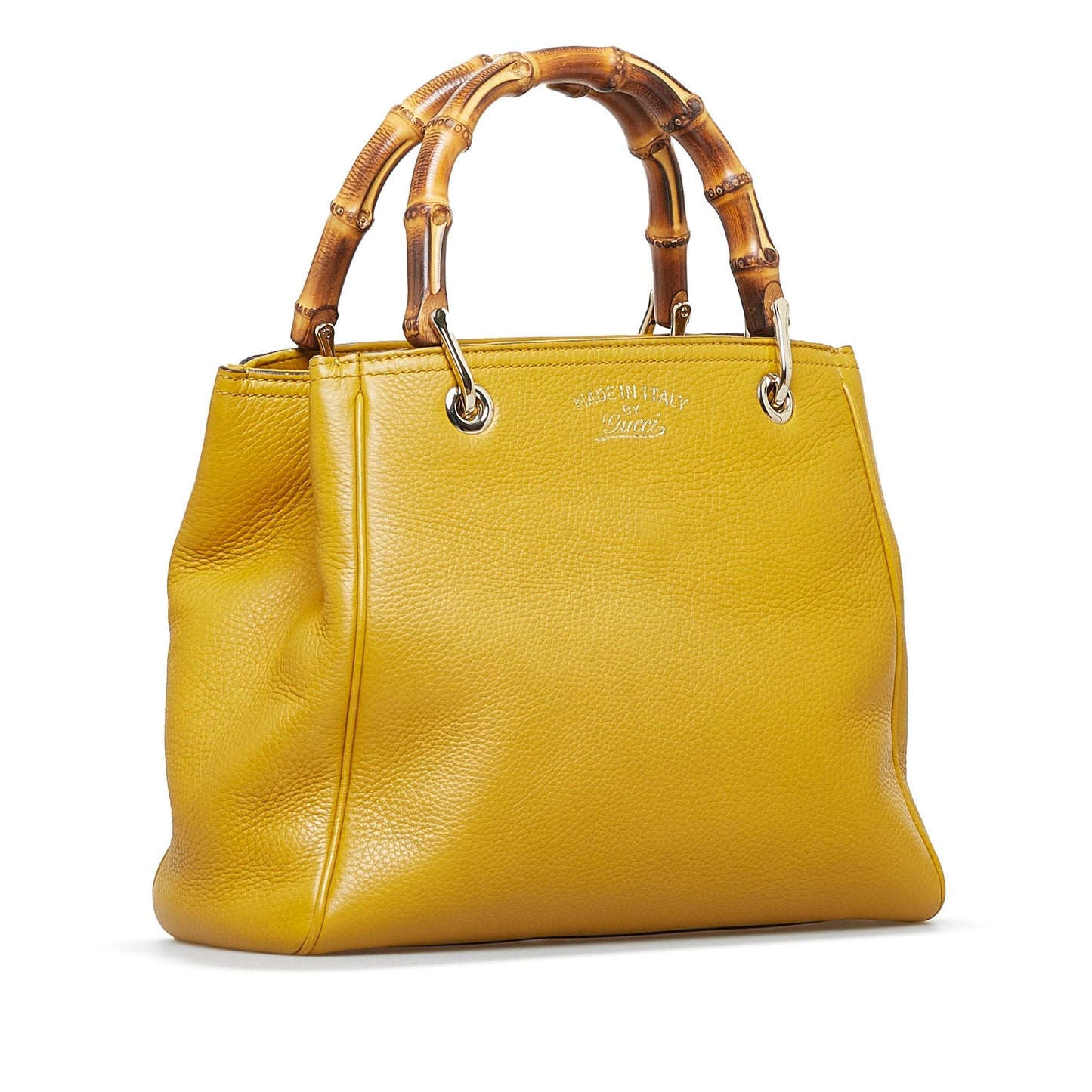 Gucci Bamboo Shopper SHG-y9nZJ6 Calf Small Satchel Bag