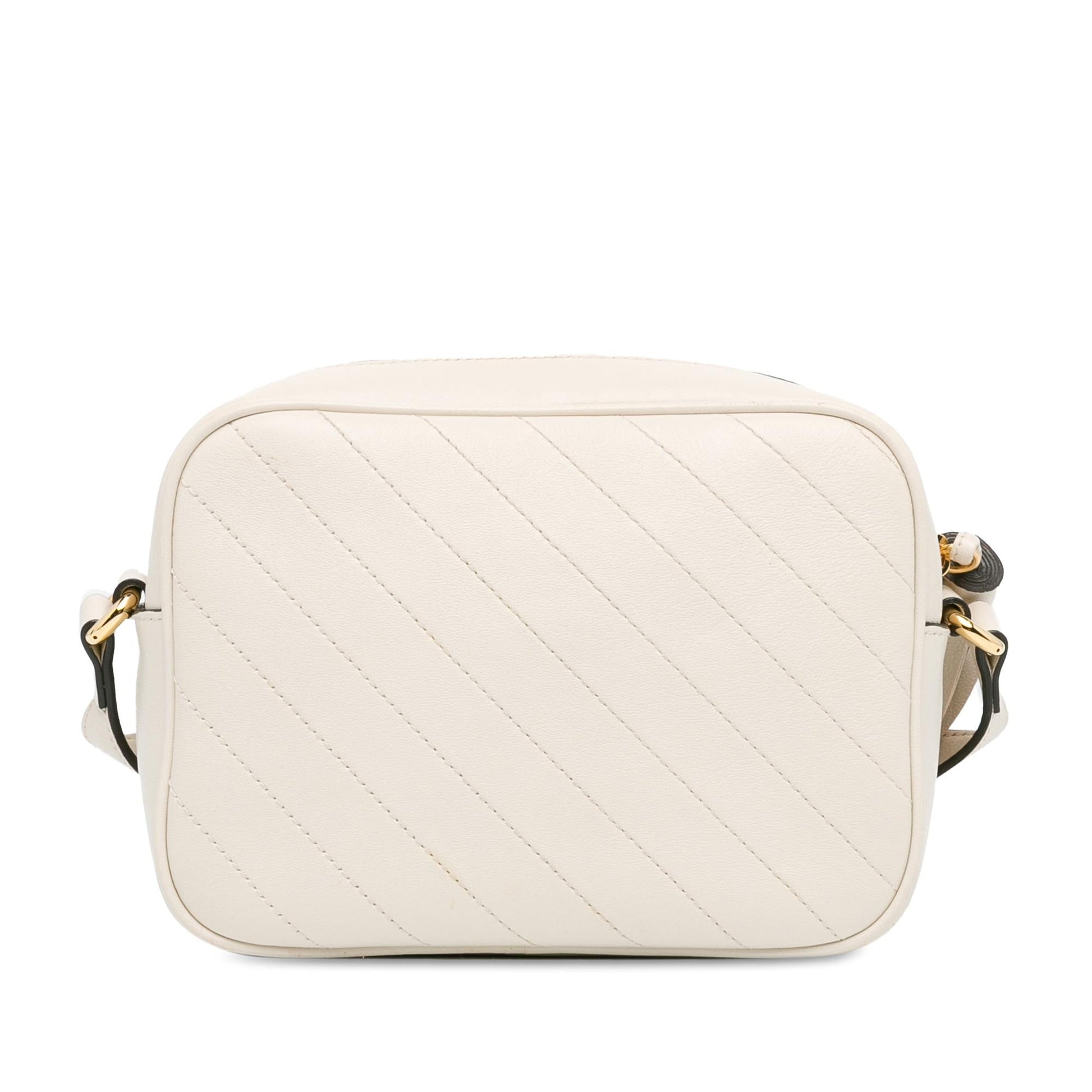 Gucci Blondie SHG-iqgDfe Calf White Small Crossbody Bag