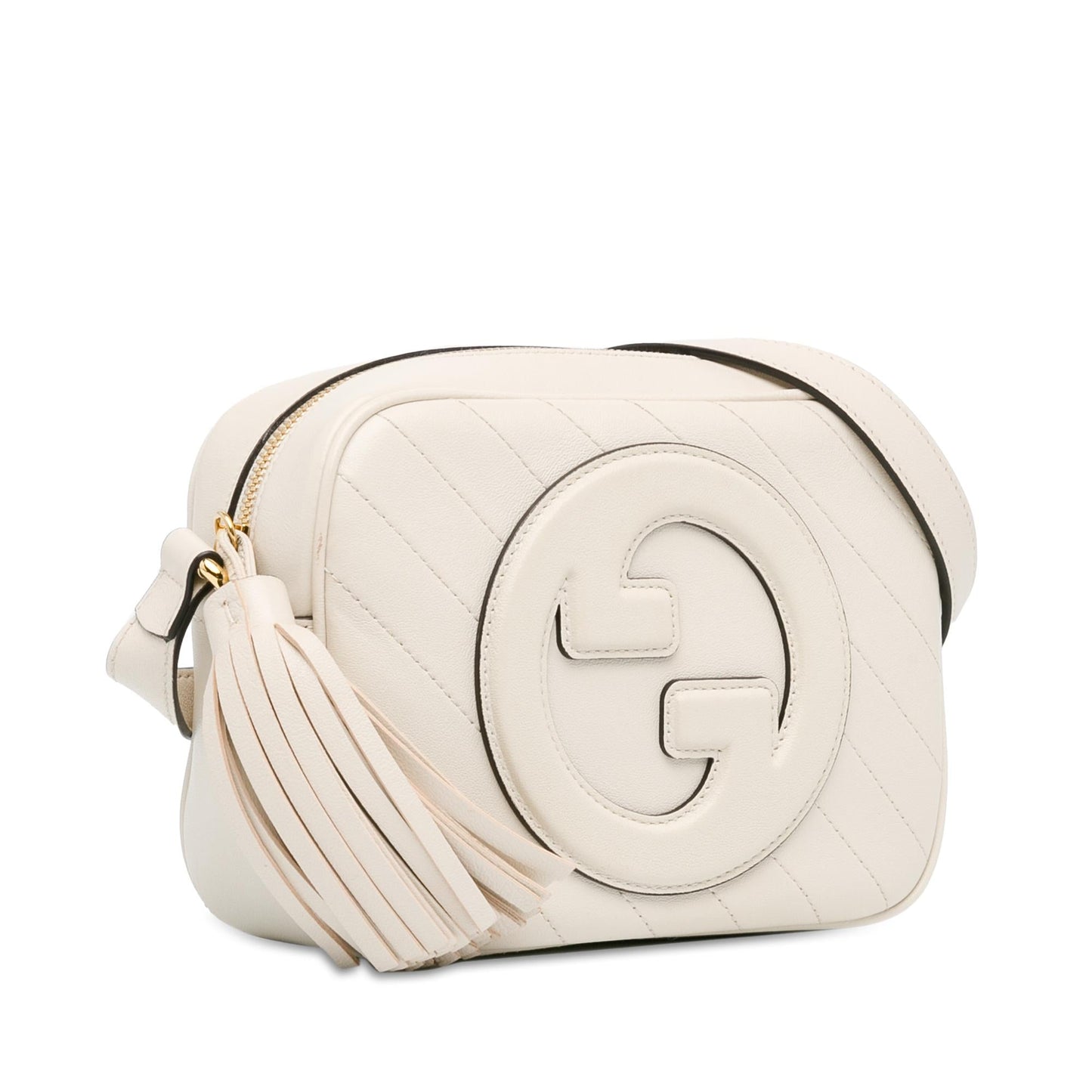 Gucci Blondie SHG-DBics3 Calf White Small Crossbody Bag